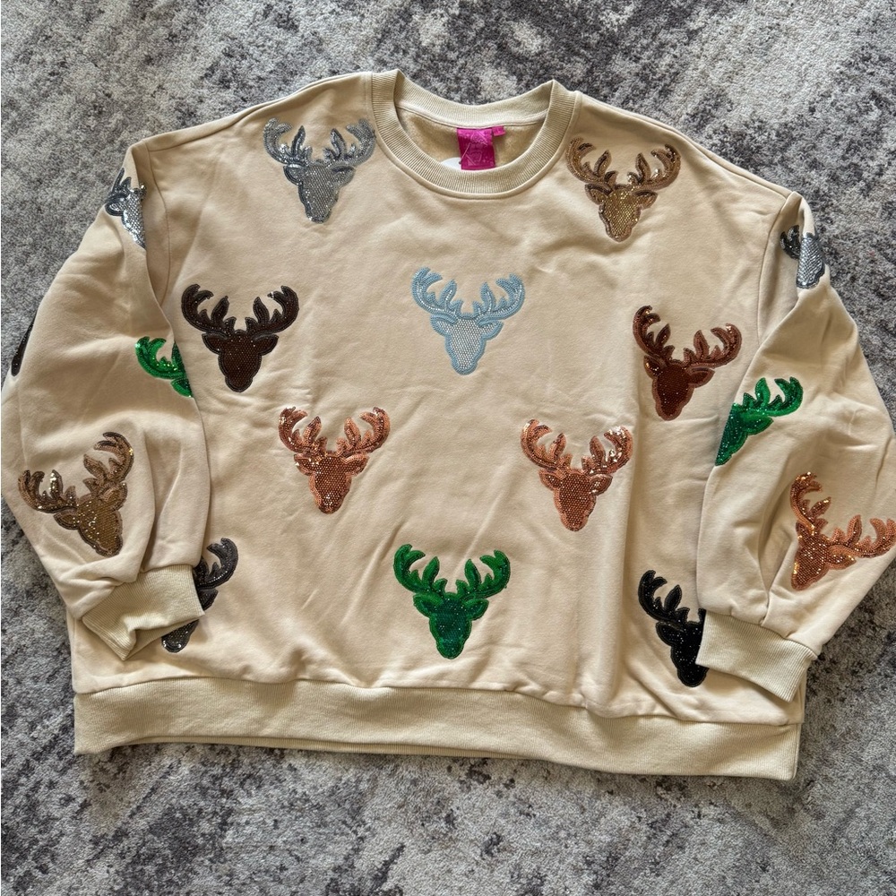 QOS Deer Sweatshirt